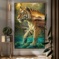Tiger's Allegory Wall Art by Tailored Canvases