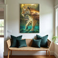 Tiger's Allegory Wall Art by Tailored Canvases