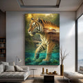 Tiger's Allegory Wall Art by Tailored Canvases