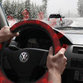 Tight Fit Heated Car Steering Wheel Cover by DailySale
