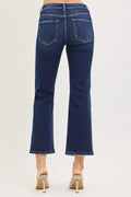 Tilly Curvy Tummy Control High Rise Crop Bootcut Jean by Boutique 23