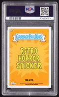 Tim Curry Signed 2018 Topps Garbage Pail Kids Oh The Horror-ible! #RH14b Lars of Darkness (PSA 9 | Auto 10) by Price Is Right Miami