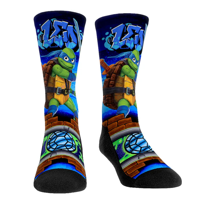 TMNT : Mutant Mayhem - Leonardo - Turtle Power by Rock 'Em Socks