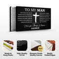 To My Man Father's Day Gift Sign by Tailored Canvases