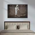 To My Son and Daughter In Law Sign by Tailored Canvases