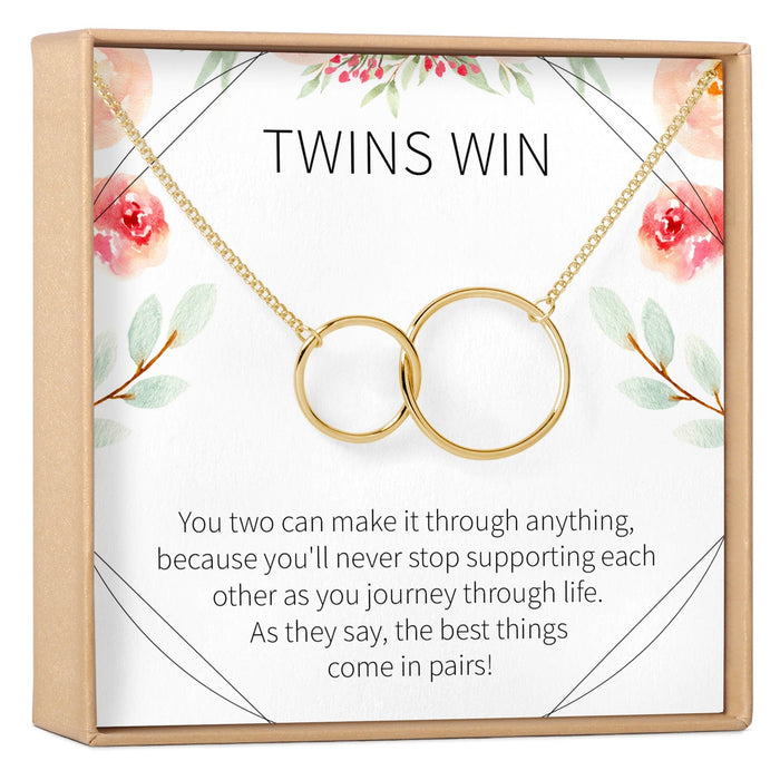 To my Twin Necklace by Dear Ava