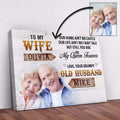 To My Wife Sign IV by Tailored Canvases