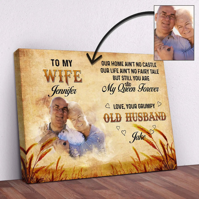 To My Wife Sign IV by Tailored Canvases