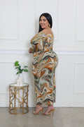 To The Beat Plus Size Dress by Fasheabe