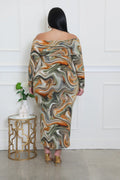To The Beat Plus Size Dress by Fasheabe