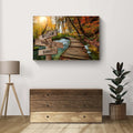 To The Woods Family Names Sign by Tailored Canvases