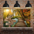 To The Woods Family Names Sign by Tailored Canvases