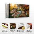 To The Woods Family Names Sign by Tailored Canvases