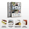 To Us You Are The World Father's Day Gift Sign by Tailored Canvases
