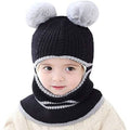 Toddler Fleece Lined Winter Bear Hat by DailySale