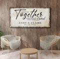 Together Sign II by Tailored Canvases