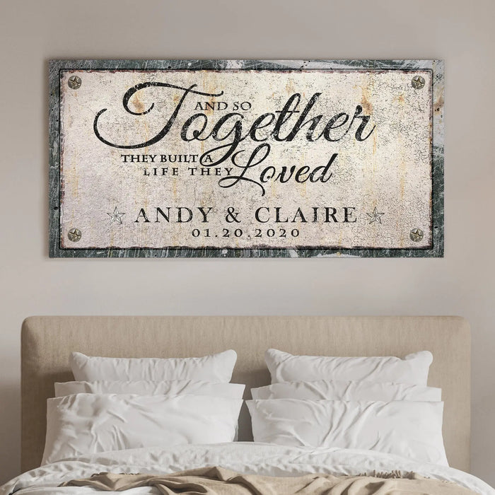 Together Sign IV by Tailored Canvases