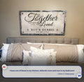 Together Sign IV by Tailored Canvases