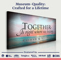 Together Sign VI by Tailored Canvases