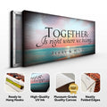 Together Sign VI by Tailored Canvases