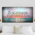 Together Sign VI by Tailored Canvases