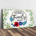 Together We Make A Family Sign by Tailored Canvases