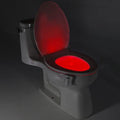 8-Color LED Sensor Motion-Activated Bathroom Toilet Light by DailySale