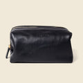 Leather Toiletry Bag - Black by CASUPO