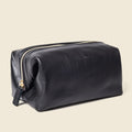 Leather Toiletry Bag - Black by CASUPO