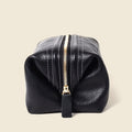 Leather Toiletry Bag - Black by CASUPO