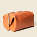 Leather Toiletry Bag - Natural by CASUPO