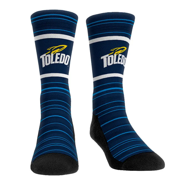 Toledo Rockets - Classic Lines by Rock 'Em Socks