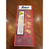 Toolmex GTN-3N TC35 Carbide Grooving Inserts 10pcs CNC Lathe Cutoff