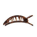 Tortoise Large Flat Square Hair Clip by TELETIES