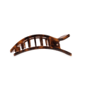 Tortoise Medium Flat Rectangle Hair Clip by TELETIES
