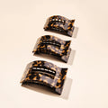 Tortoise Small Flat Rectangle Hair Clip by TELETIES
