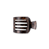 Tortoise Small Flat Square Hair Clip