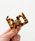 Simone Mini | Classic Mini Square Claw Clip by Boutique 23