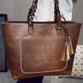 Tote Vintage Faux Women Leather Handbag by DailySale