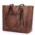 Tote Vintage Faux Women Leather Handbag by DailySale