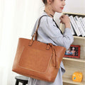 Tote Vintage Faux Women Leather Handbag by DailySale