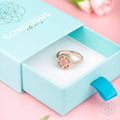 Totem of Abundance: Mayan Lamat Silver Ring of Miracles by Conscious Items