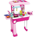 Toy Chef 2-in-1 Pretend Play Travel Set For Kids by DailySale