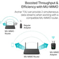 TP-Link AC1300 USB WiFi Adapter(Archer T3U)- 2.4G/5G Dual Band Wireless Network Adapte (Refurbished) by DailySale