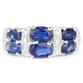 2.44 Carat Genuine Kyanite .925 Sterling Silver Ring by Bids.com