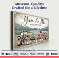 Tractor Themed We Got This Couple Sign by Tailored Canvases
