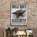 Traditional Forger Blacksmith Sign by Tailored Canvases