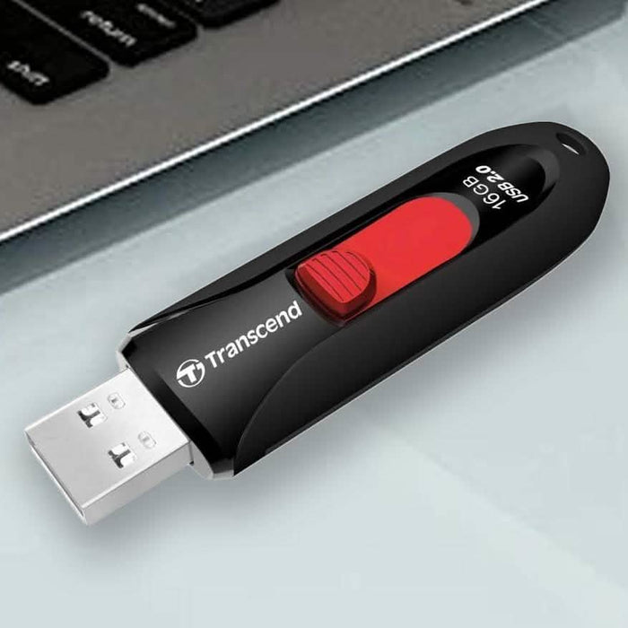 Transcend Jetflash 590 USB 2.0 Flash Drive by DailySale