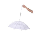 Transparent Outdoor Dog or Puppy Umbrella with Chain Leash by DailySale