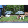 Transparent Outdoor Dog or Puppy Umbrella with Chain Leash by DailySale